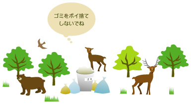 知床の自然を守ろう