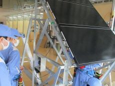 ソーラーパネル実習設備