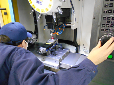 NC加工実習画像