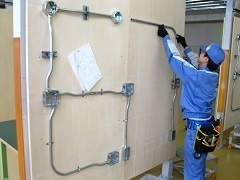 金属電線管実習