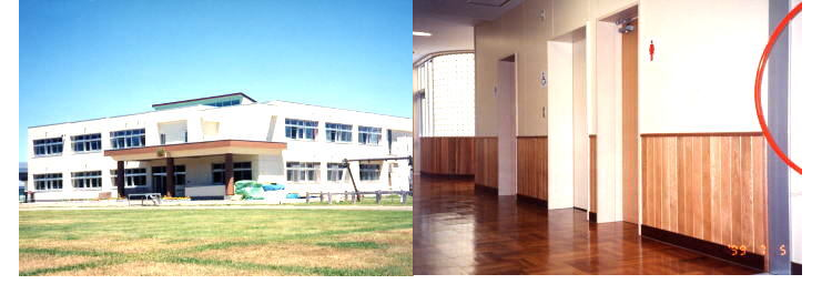 鷹栖養護学校高等部校舎