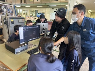 R6機械技術科桂陽高校見学1