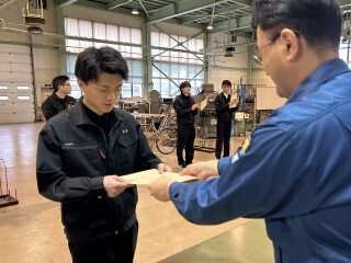 R6機械技術科技能検定3級合格3