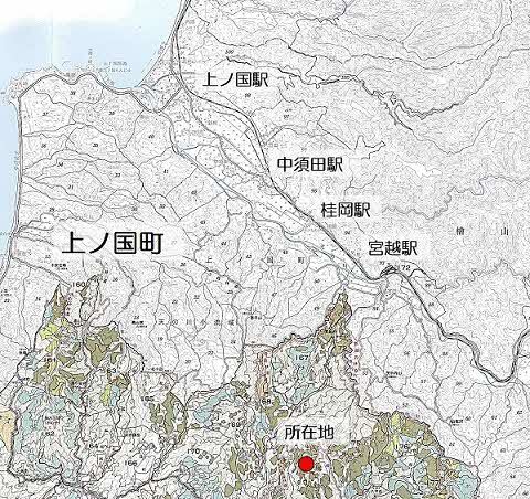 ※地図の作成に当たっては、国土地理院長の承認を得て、同院発行の2万5千分の1の地形図を使用。