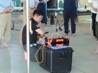 水中ドローン本体の説明