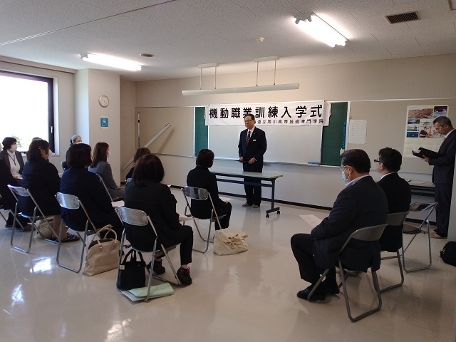 入学式分校長挨拶