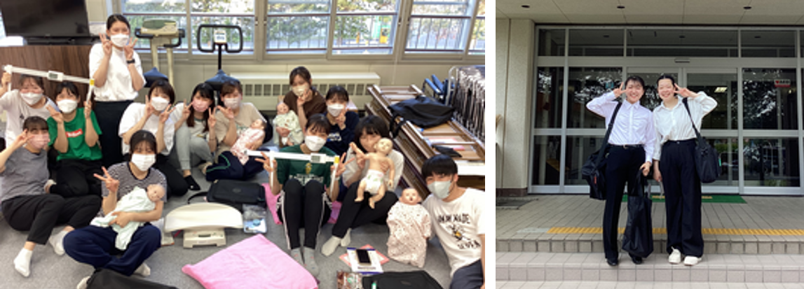 家庭訪問実習の写真