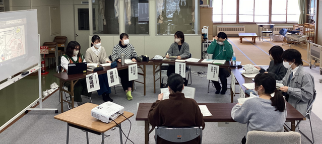 ケアシステム演習の写真