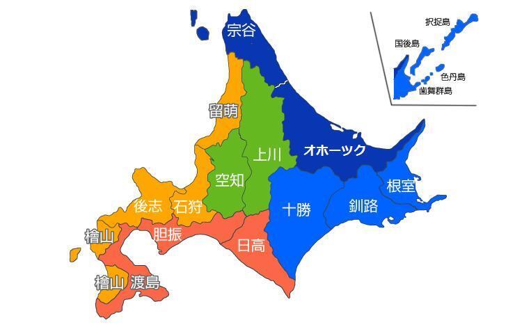 北海道地図