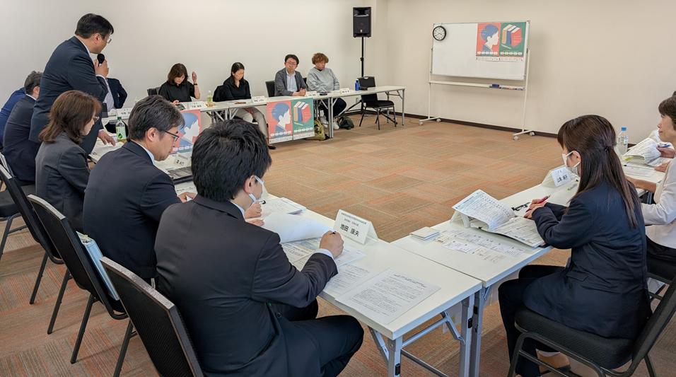 令和７年度第１回「北海道ケアラー支援推進協議会」会場風景