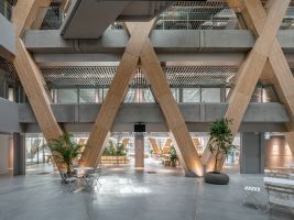 民間施設への道産木材の利用