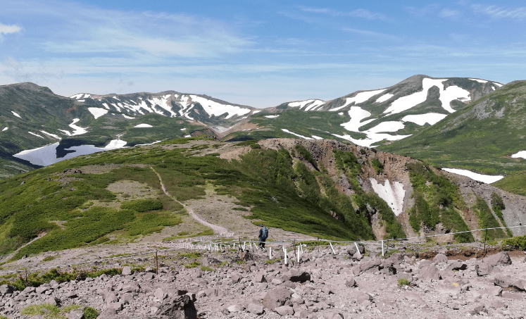 大雪山国立公園の風景