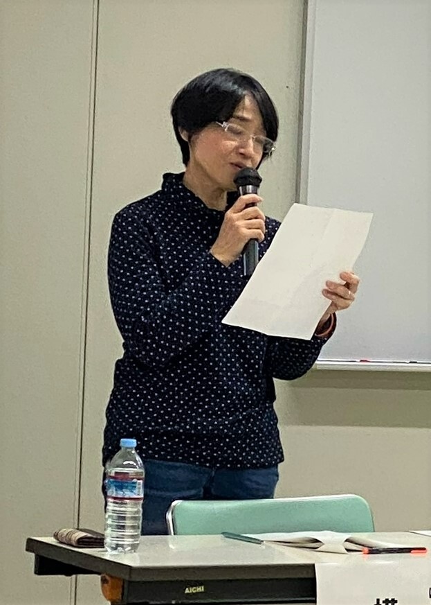 横山さん（歌唱）