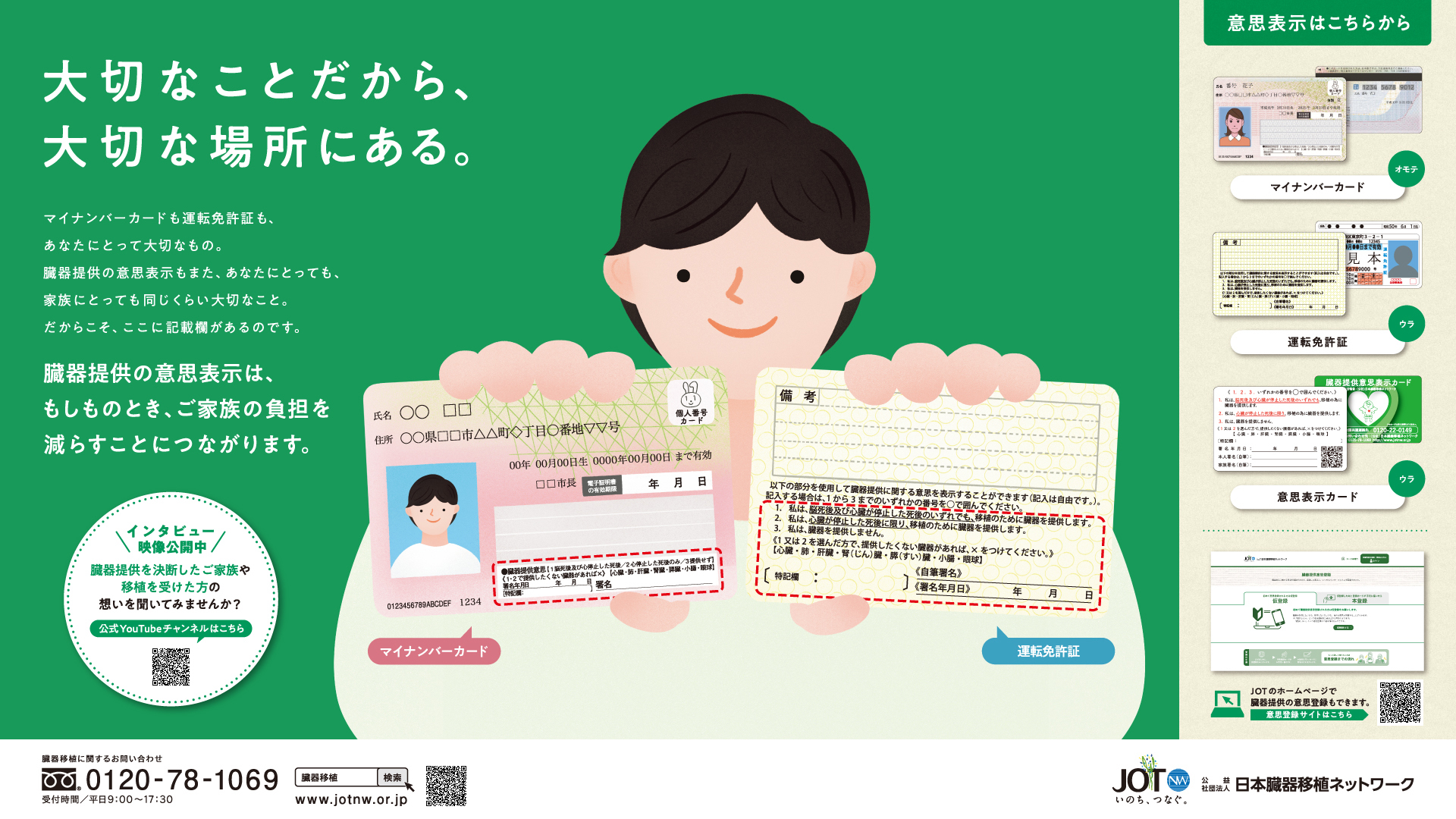 「大切なことだから、大切な場所にある。」横型