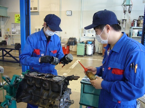 エンジン本体 分解・点検・組付