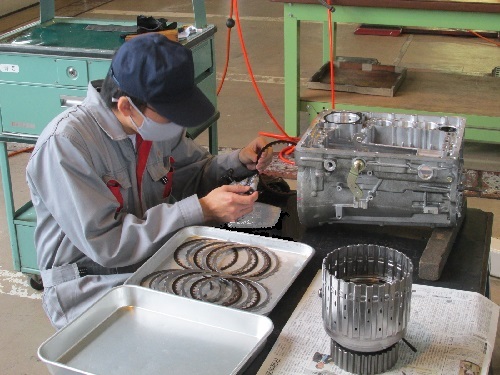 AT 分解・点検・組付