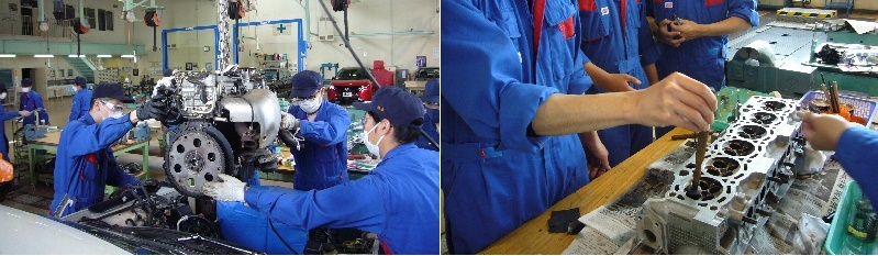 2年　エンジン分解組付