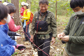 ブッシュクラフト体験-2