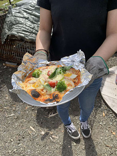 知床連邦を望む雄大な小麦畑散策＆地元産小麦粉を使ったピザ作り体験