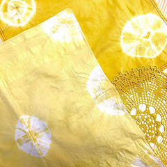 日本一の産地！オホーツク産玉ねぎ皮で染物体験