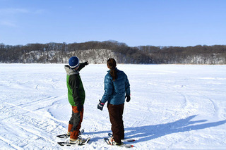 スノーシュー呼人半島散策コース-2