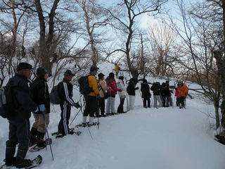 スノーシュートレッキング