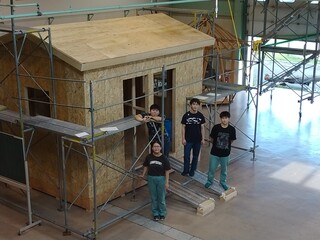 2×4工法模擬家屋外観