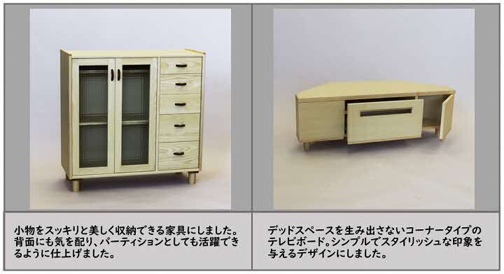 令和2年度 1年次後期自由製作作品1と2