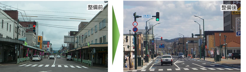 駅前通岩見沢