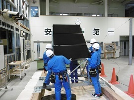 電気科2年6月訓練状況