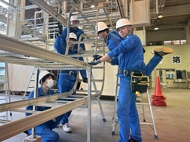 電気科2年4月・5月訓練状況