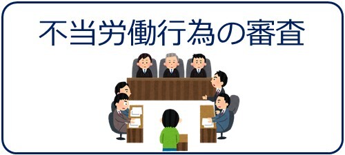 不当労働行為の審査
