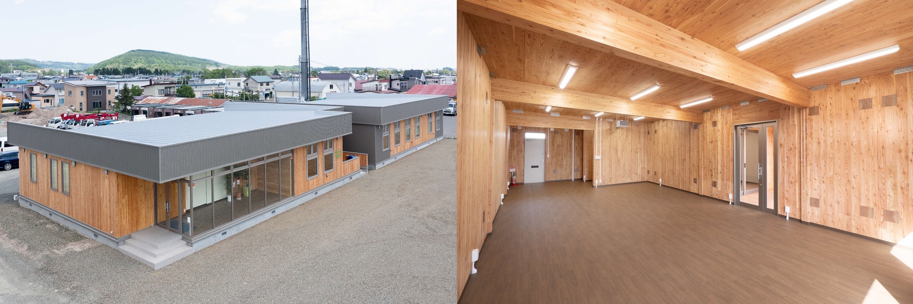 アミキットベース ショールーム棟、テナントオフィス棟