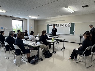 ビジネスワーク科入学式あいさつ