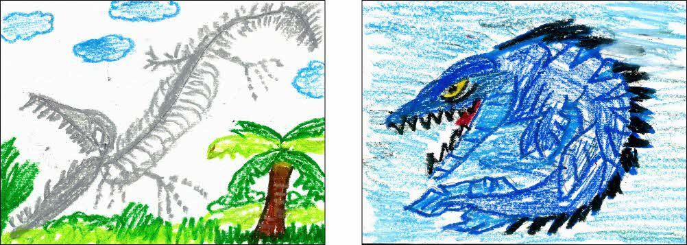 櫛引さんのモササウルス